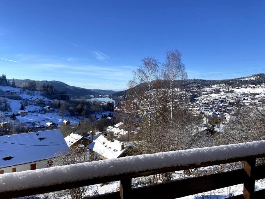 F3 Superbe Vue Lac, Grand Balcon, Ambiance Nature Gerardmer Ngoại thất bức ảnh