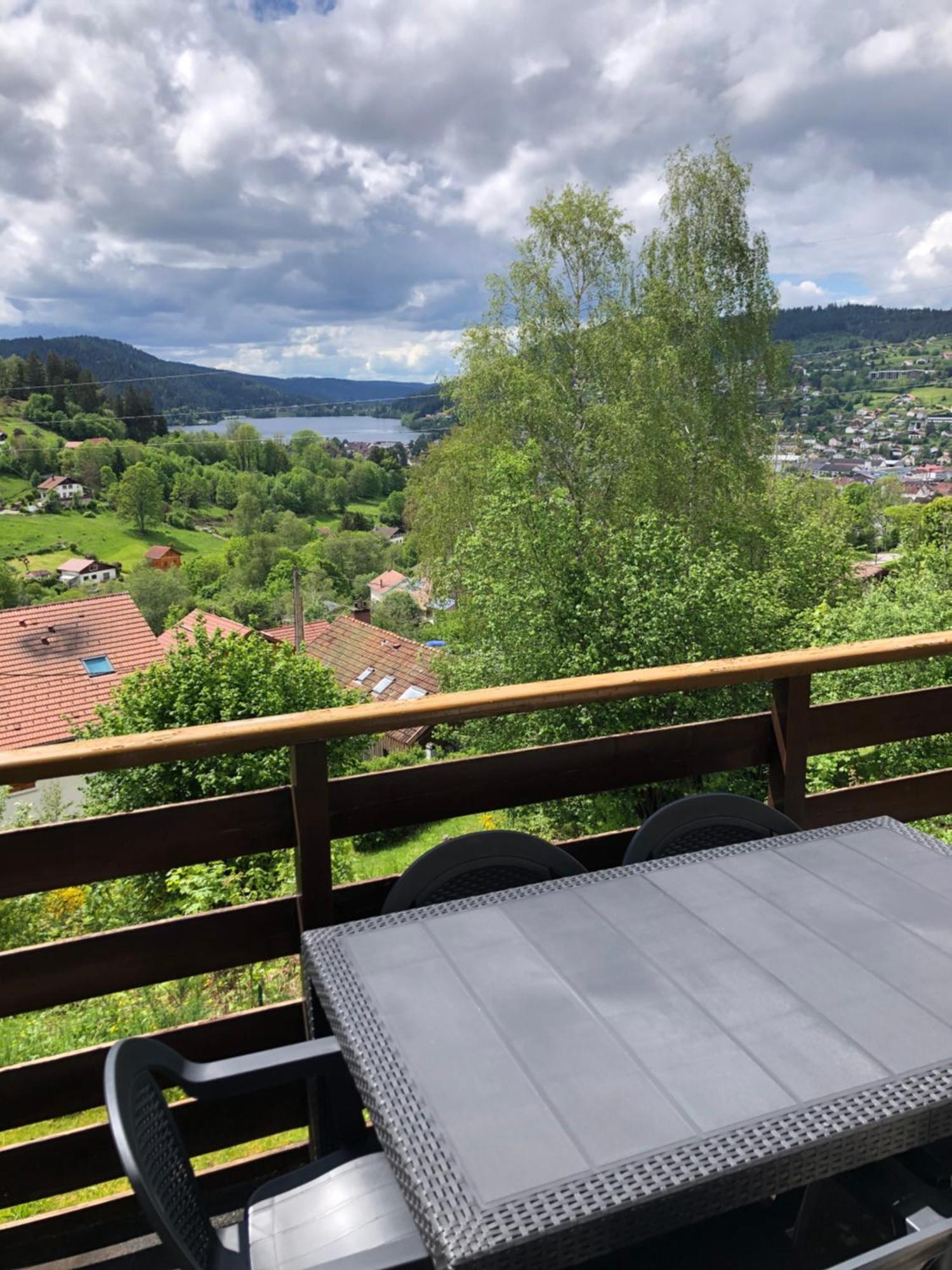 F3 Superbe Vue Lac, Grand Balcon, Ambiance Nature Gerardmer Ngoại thất bức ảnh
